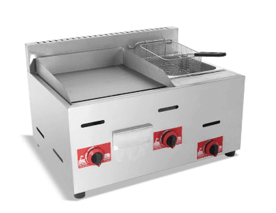 Griddle + Deep fryer